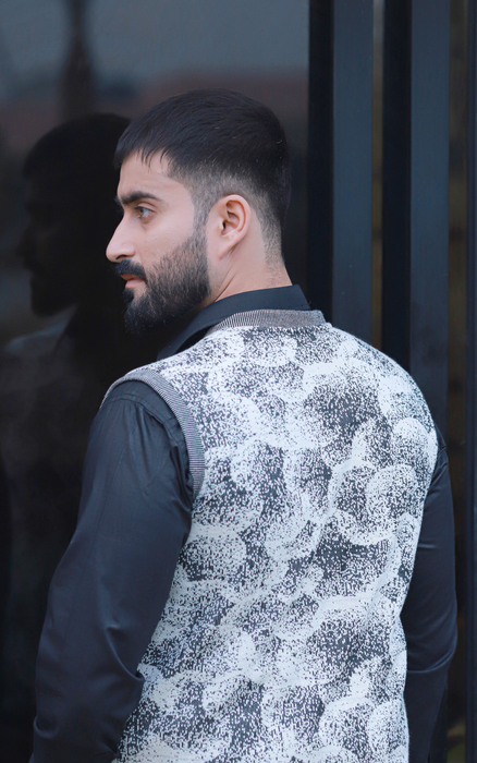 Premium Jacquard Sweater - Textured - IJJK202304