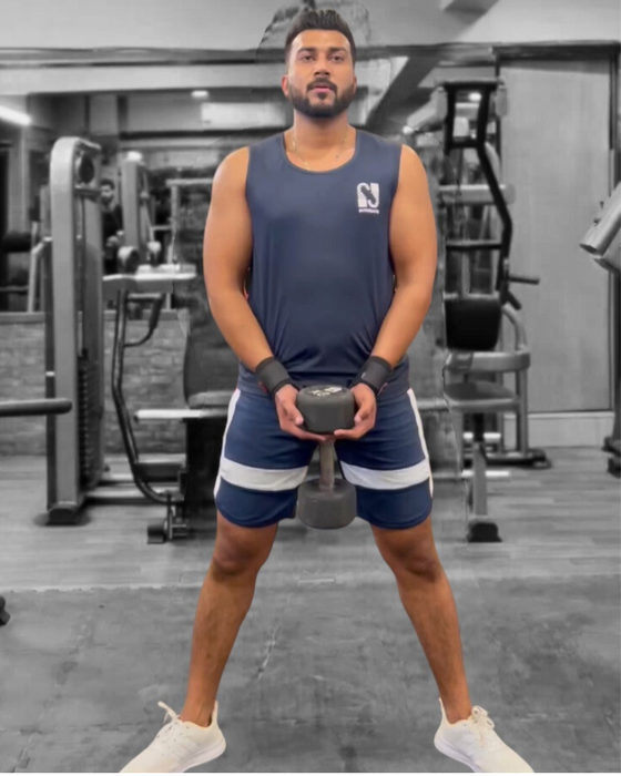 Tank Top Sando Dry Fit T-Shirt - Grey - IM34