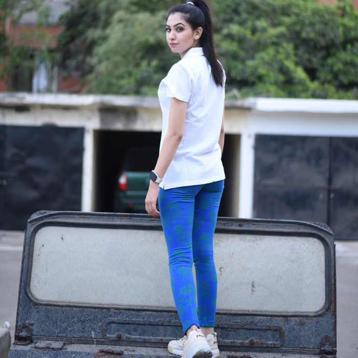 Interjacq Premium Jacquard Legging - WL10