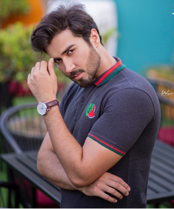 Interjacq Mens Polo - Charcoal - Regular Fit - PCharcoal