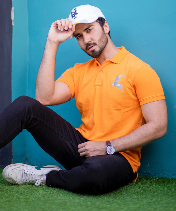 Interjacq Mens Polo - Amber - Regular Fit - IM102