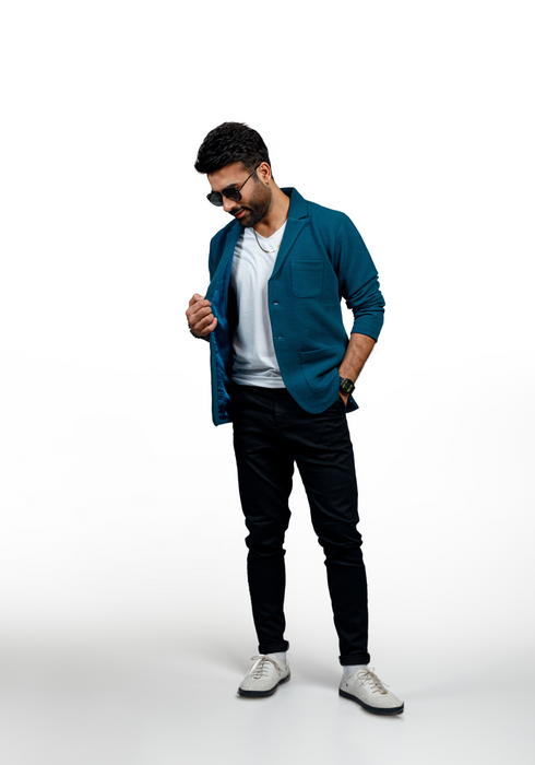 Interjacq Premium Jacquard Casual Coat - CTJ0123