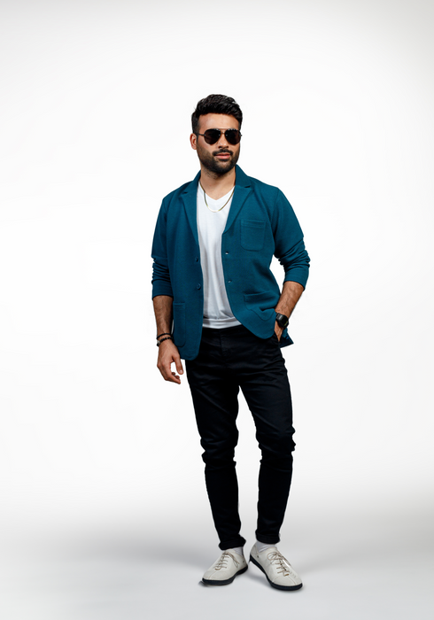 Interjacq Premium Jacquard Casual Coat - CTJ0123