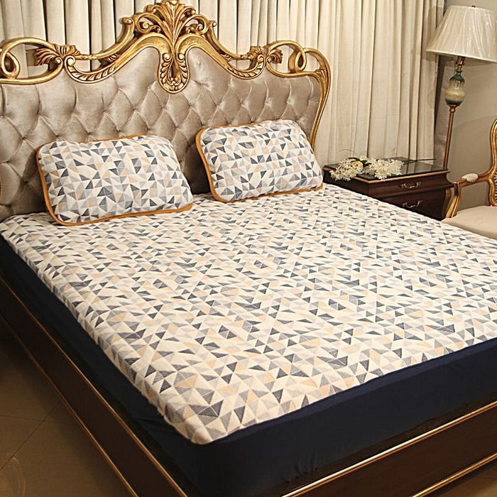 Jacquard Fitted Bedsheet - F27-FB