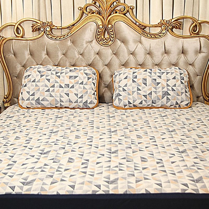 Jacquard Fitted Bedsheet - F27-FB