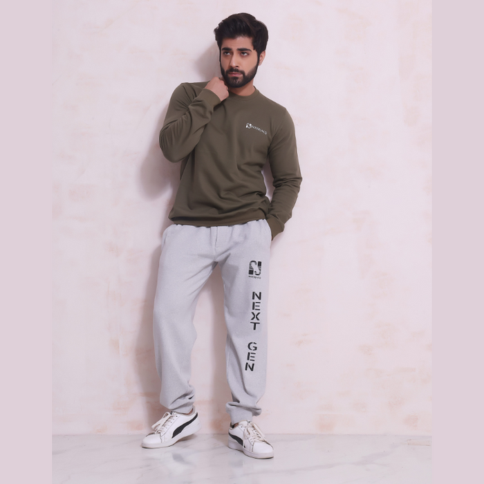 Jogger Trousers for Men - Heather Grey - IM16