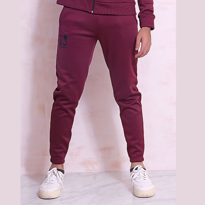 Jogger Trousers for Men - Maroon - IM17