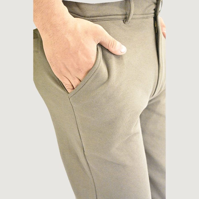 Super Soft Extra Stretch Interlock Pants  - Olive - IM39