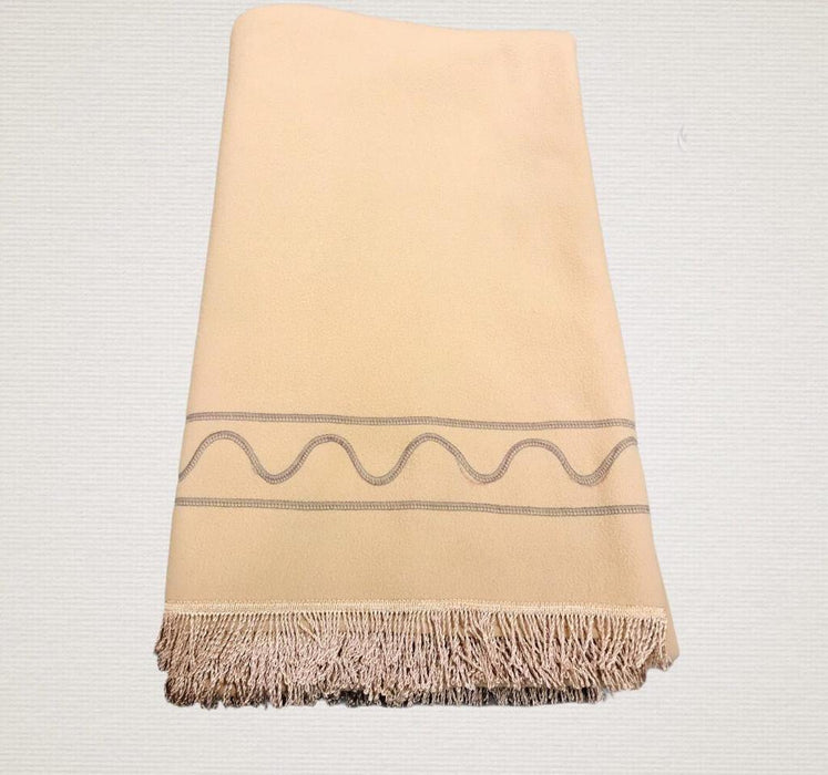 SHAWL - POLAR FLEECE SHAWL - POLAR FLEECE SHAWL THROW - UNISEX - SIZE: 100X60 INCHES - INTERJACQ