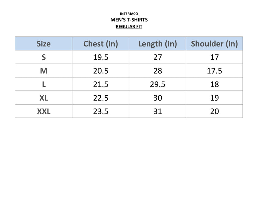 Interjacq Mens T-Shirt - Life is Better - White - Regular Fit - IM35