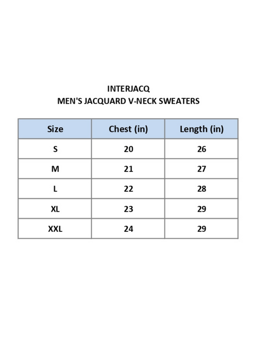 Premium Jacquard Sweater Vest - IJJK202309