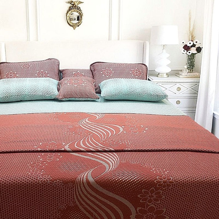 BED IN A BAG - LUXURY JACQUARD BEDDING SET - F52-ST
