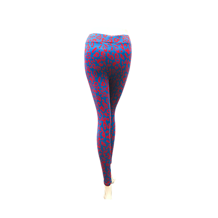 Interjacq Premium Jacquard Legging - Women Knitted Tights Pants Leggings - Cotton and Bamboo - W-L-6